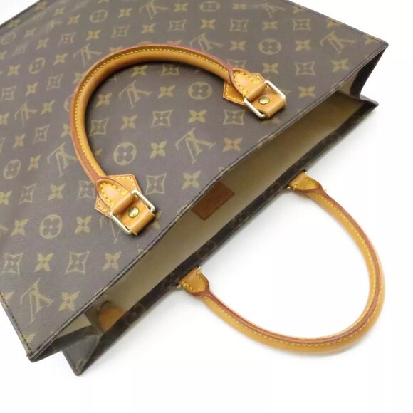 LOUIS VUITTON Sac Plat Tote Bag Monogram Canvas - Picture 7 of 12